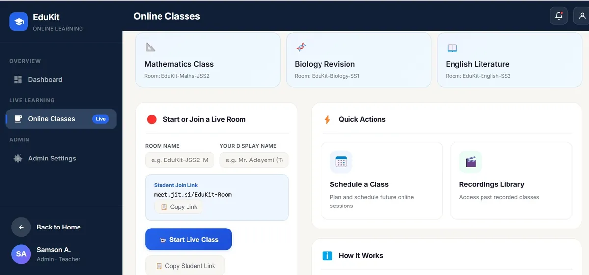Online Classes